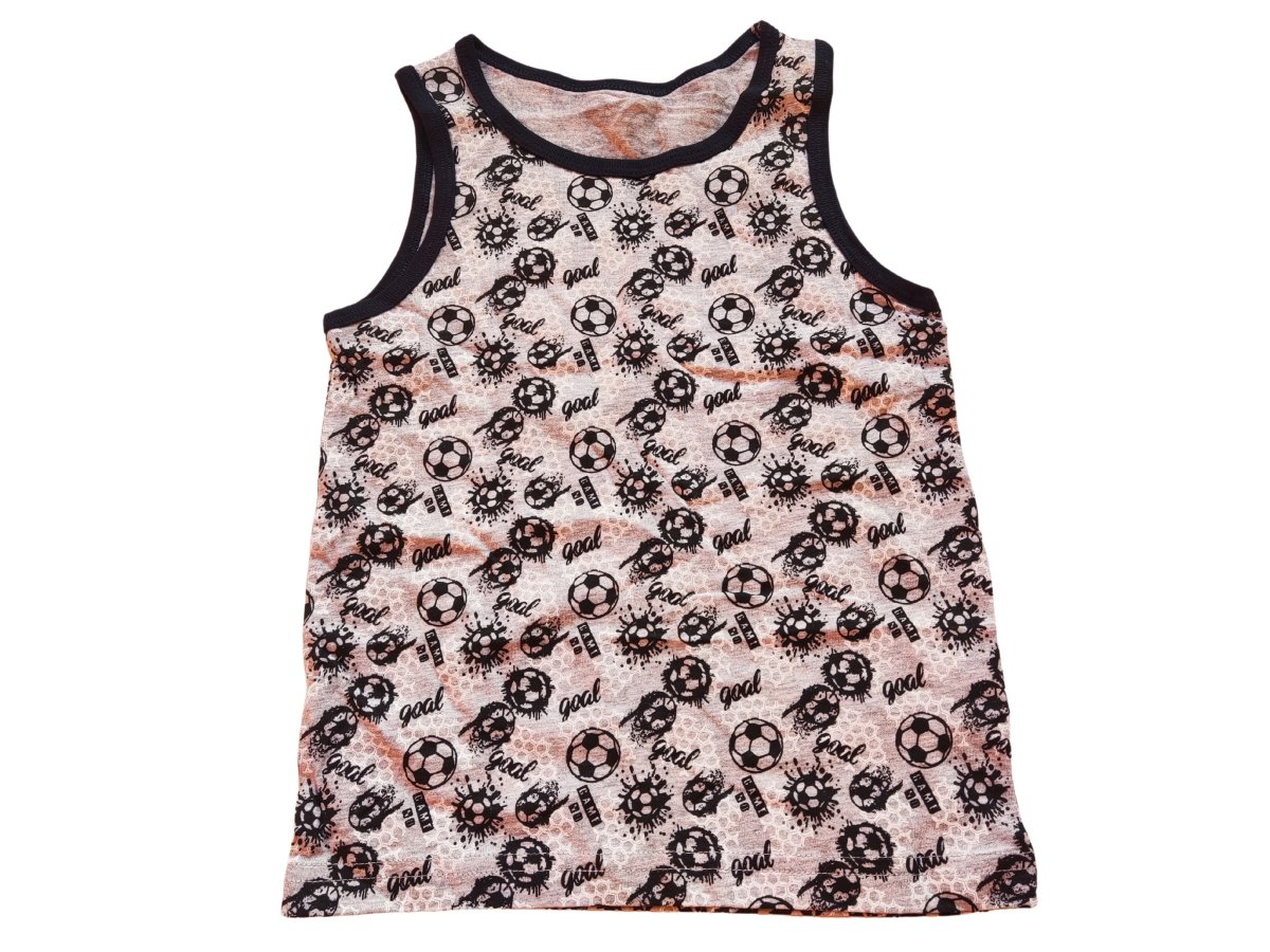 Fotbalové tílko s míčem pro kluky secondhand Primark