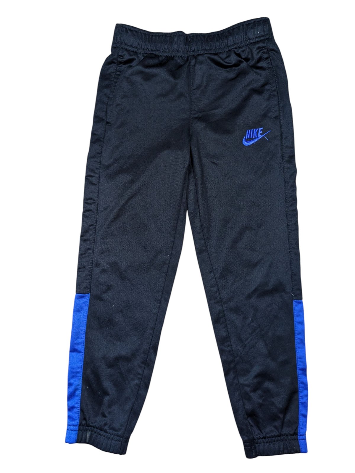 Černo modré sportovní kalhoty pro kluky secondhand Nike