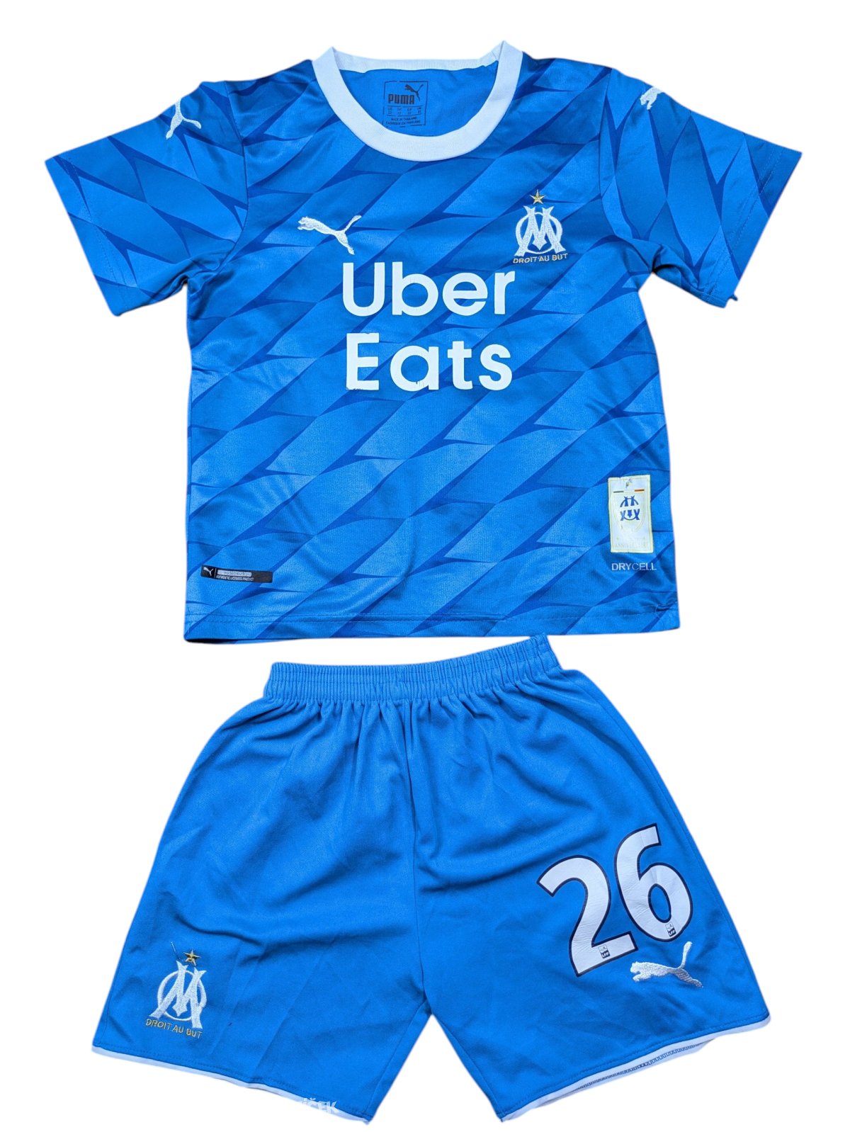 Fotbalový dres a kraťasy Olympique Marseille secondhand Puma