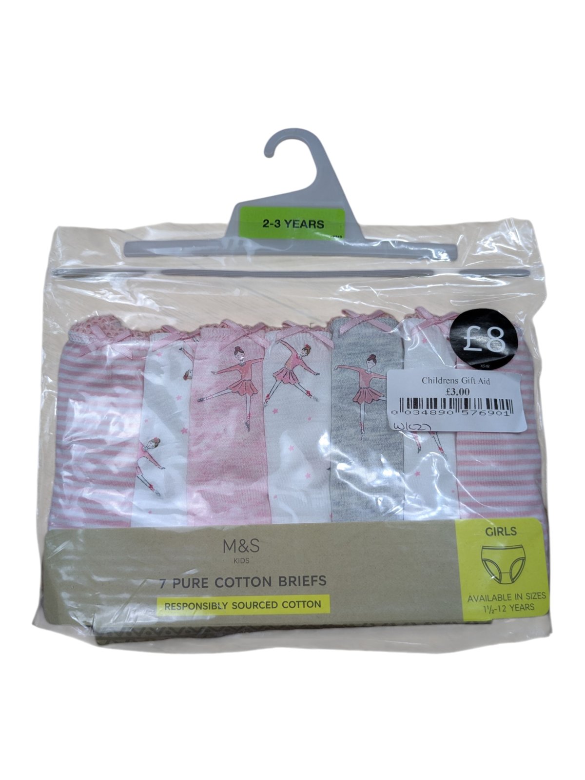 Set 7 kalhotek pro holky outlet M&S
