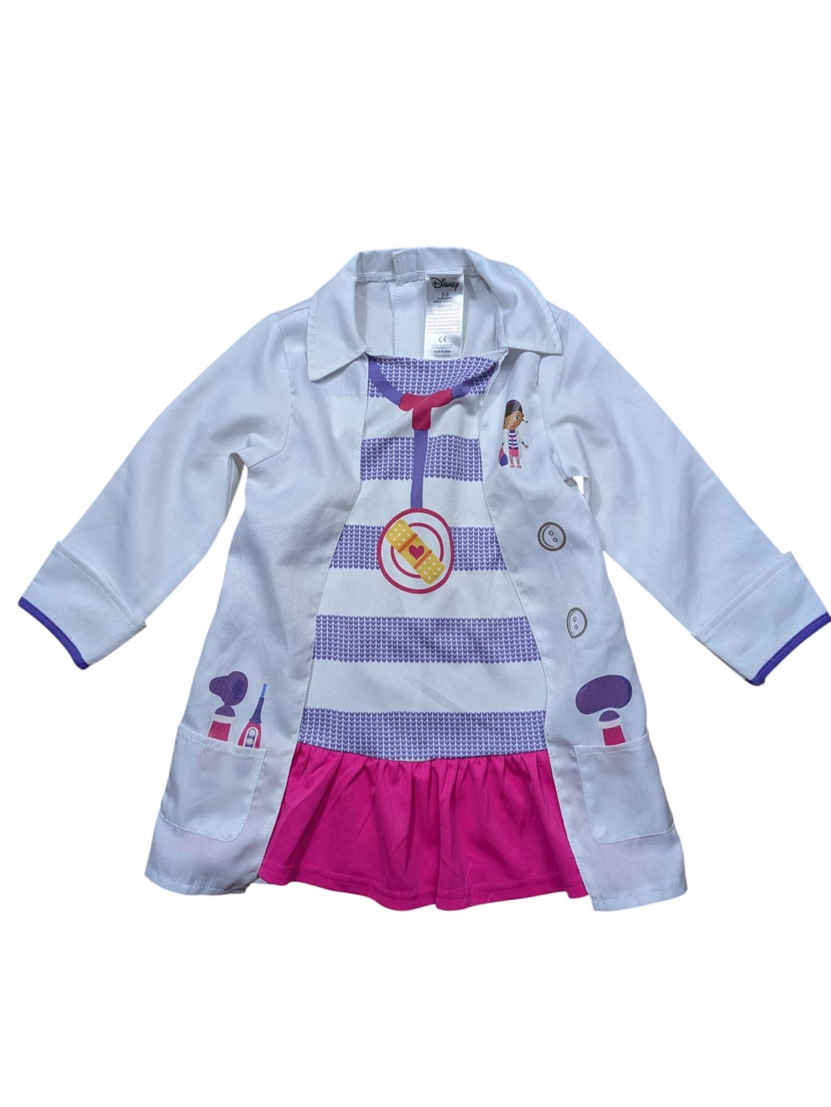 Doktorka kostým na Halloween pro holky secondhand Disney