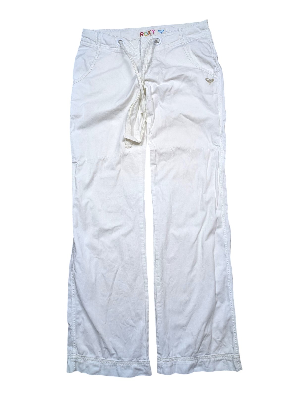 Bílé kalhoty pro holky secondhand Roxy