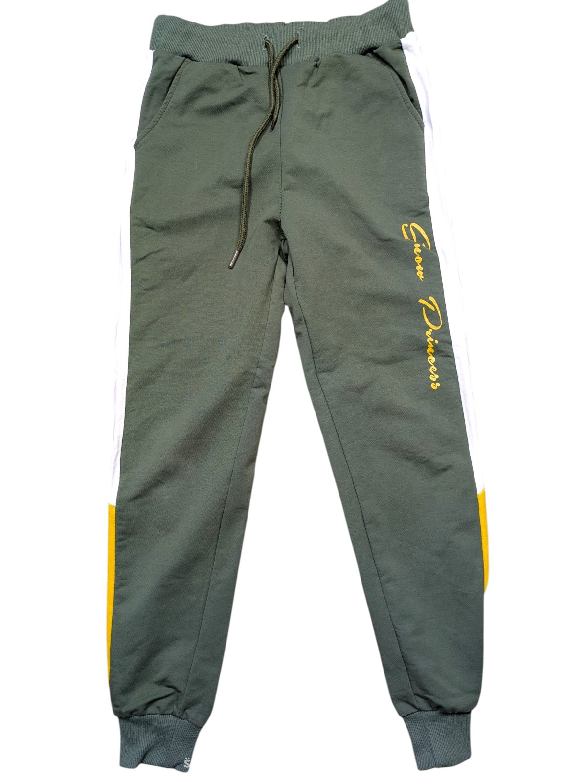 Zeleno bílé kalhoty pro kluky secondhand Almira