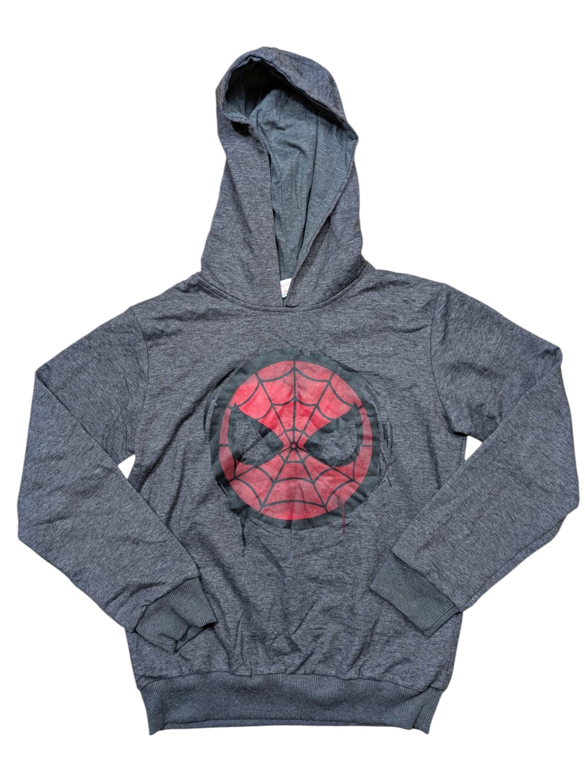 Tmavě šedá mikina Spiderman pro kluky secondhand Marvel