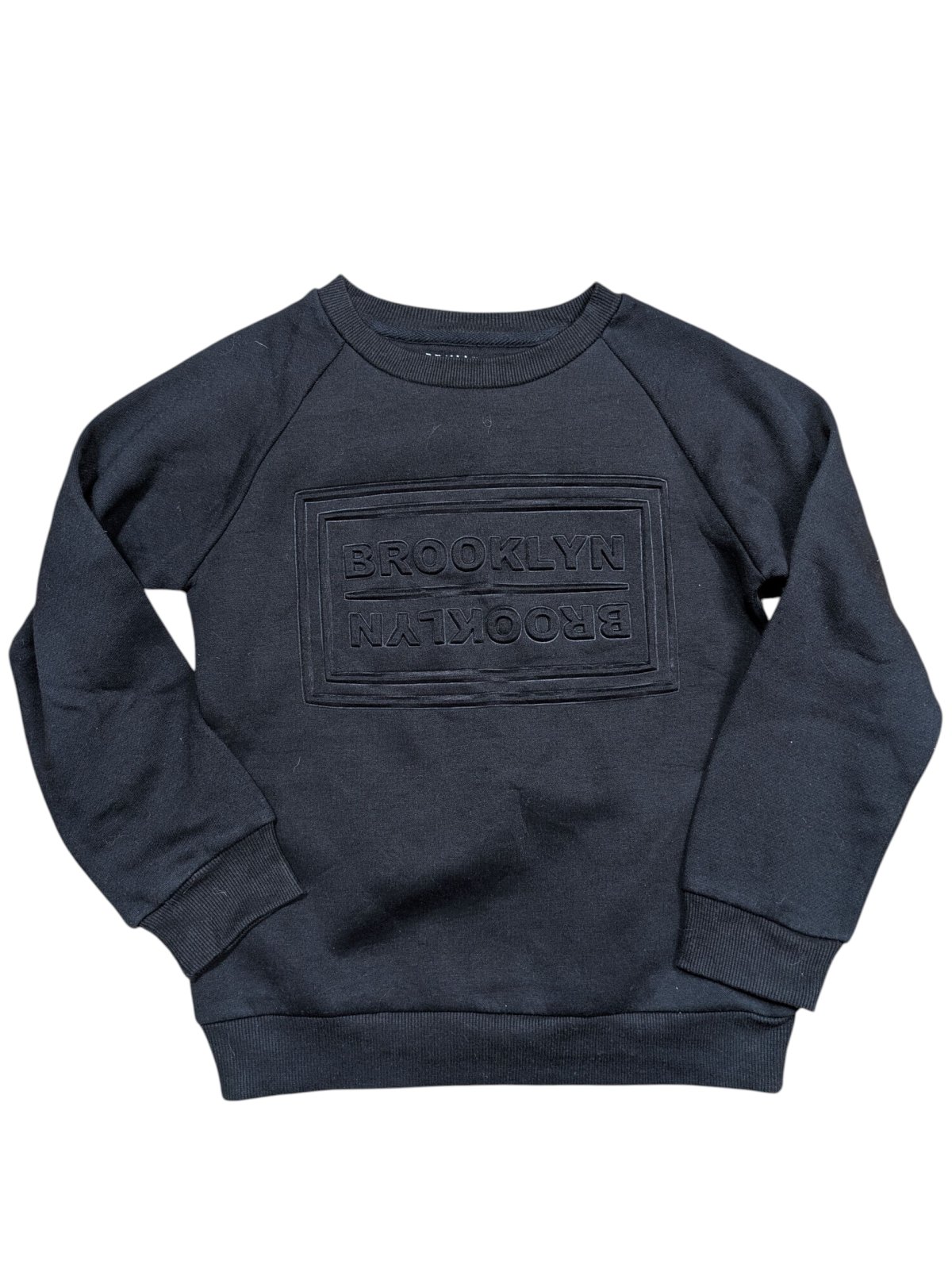 Černá mikina s nápisem pro kluky secondhand Primark 