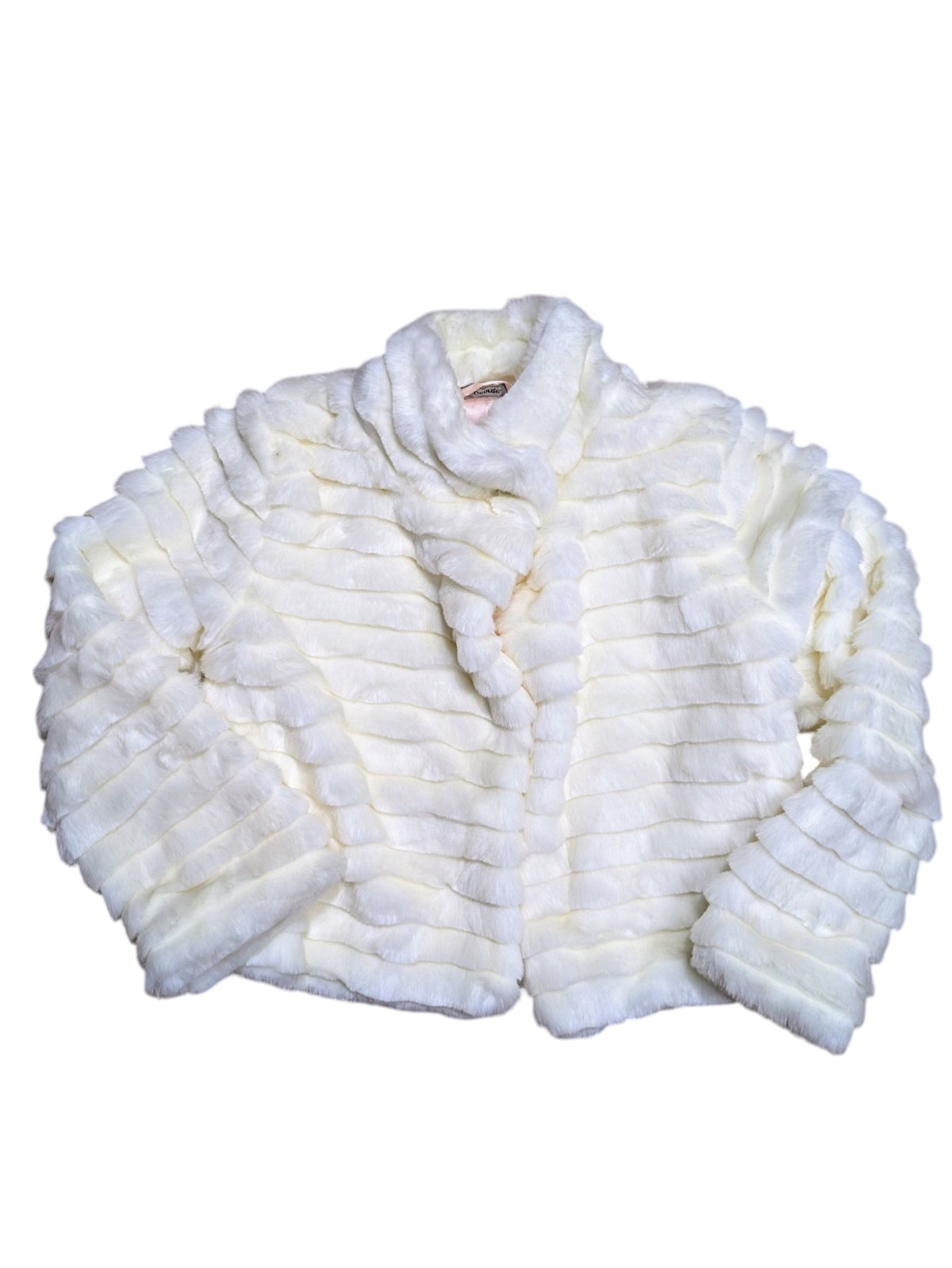 Bílý zimní kabát pro holky secondhand George