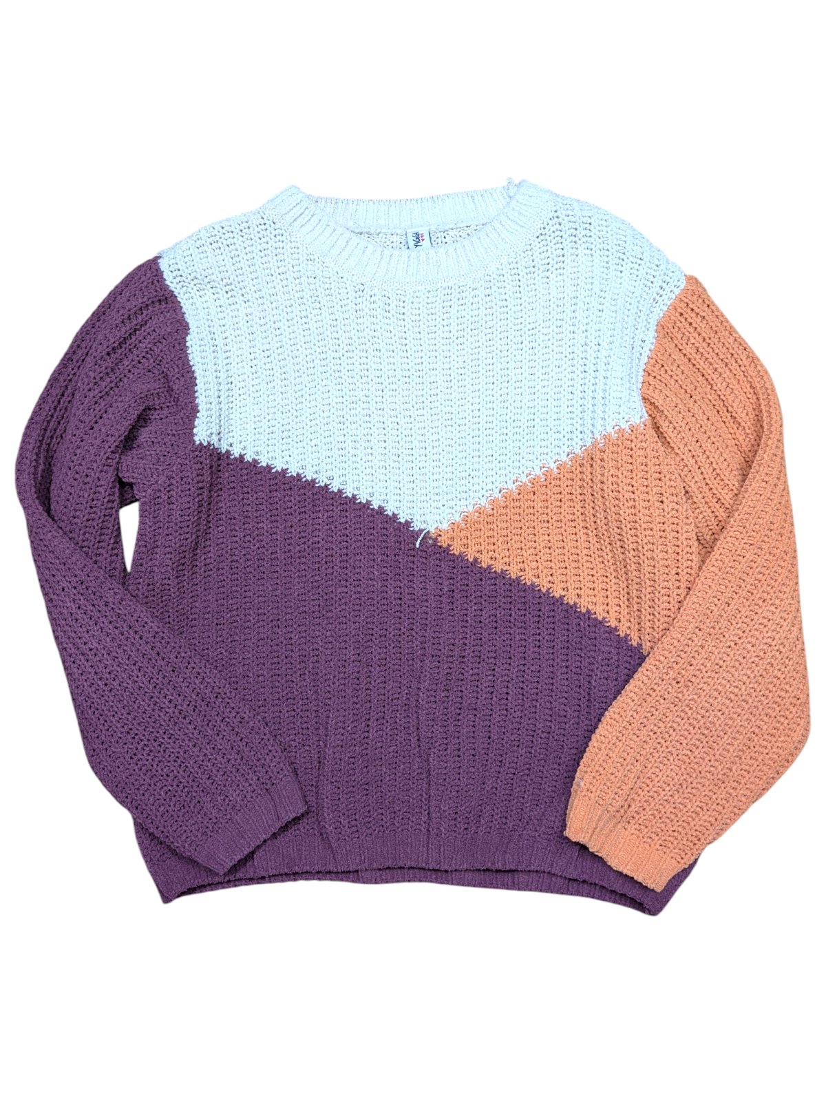 Trojbarevný svetr pro holky secondhand Yigga