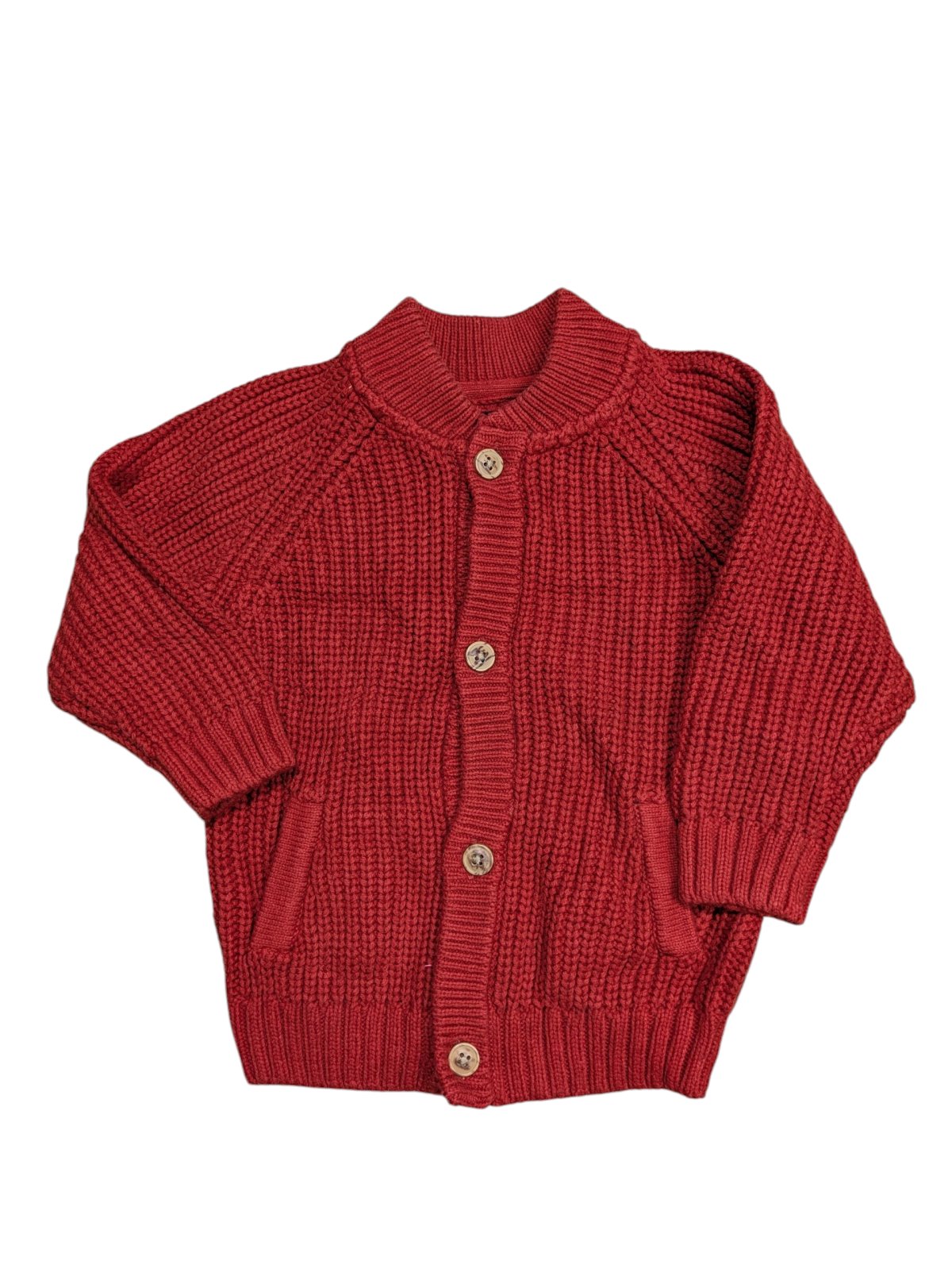 Tmavě oranžový svetr pro holky secondhand Next