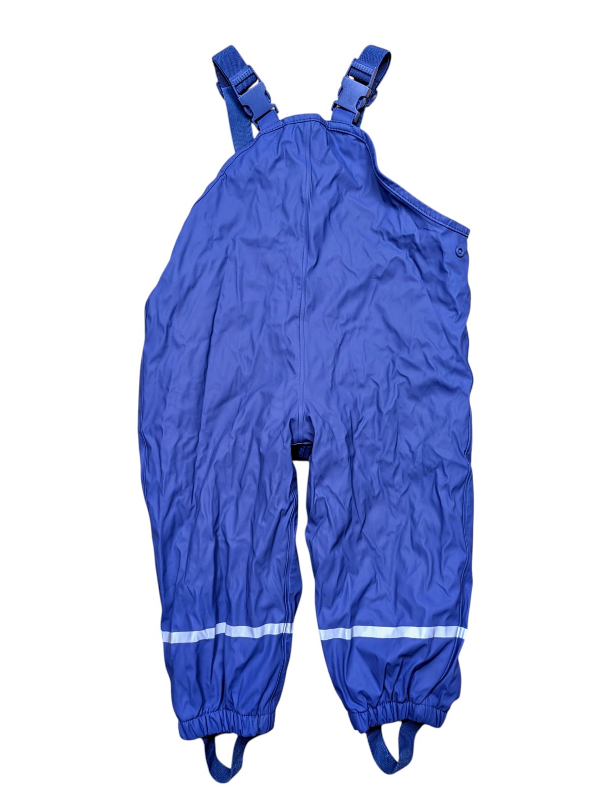 modré nepromokavé lacláče pro kluky secondhand