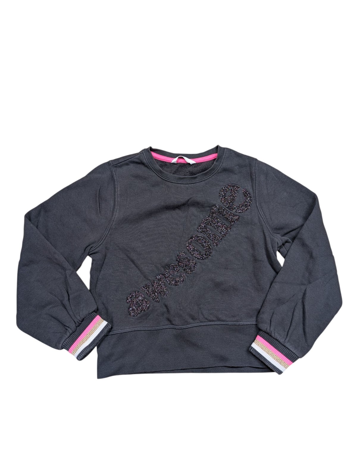 Černá mikina s nápisem pro holky secondhand M&S