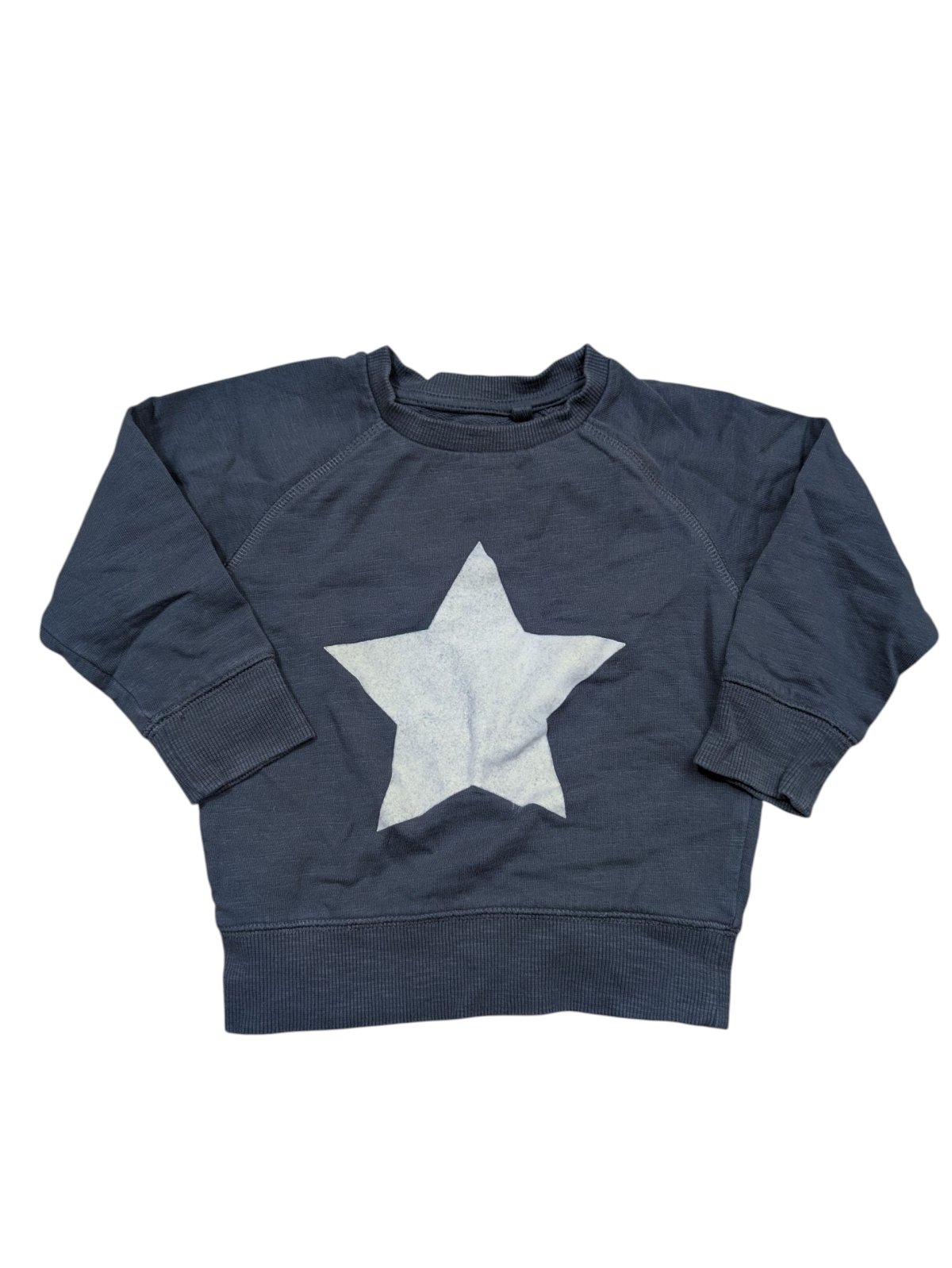 Šedá mikina s hvězdou pro kluky secondhand Next