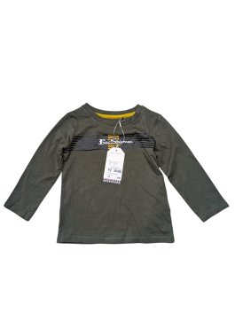 Zelené triko s dlouhým rukávem pro kluky outlet