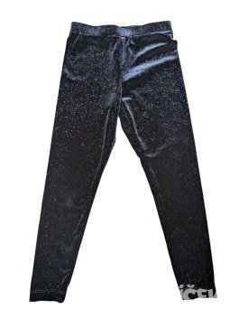černé tepláčky se třpytkami pro holky secondhand Tu