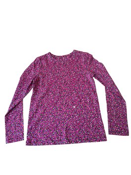 růžové triko s dlouhým rukávem pro holky