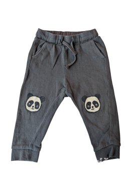 šedé tepláky pro kluky s pandou