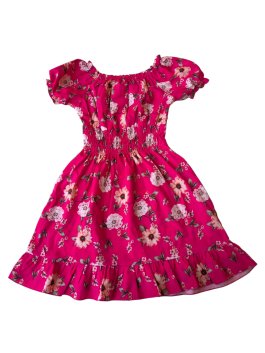 Růžové šaty pro holky secondhand 