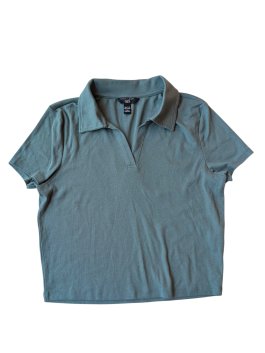 Zelený top pro holky secondhand New look 