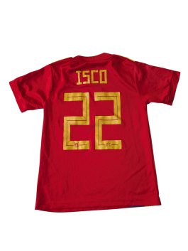 Fotbalový dres červený secondhand Adidas