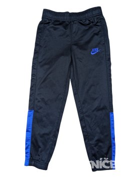 Černo modré sportovní kalhoty pro kluky secondhand Nike