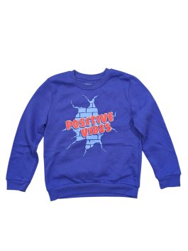 Modrá mikina s obrázkem pro kluky secondhand Primark