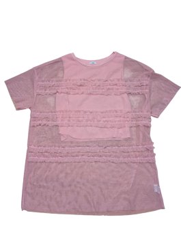 Růžové šaty průhledné pro holky secondhand River Island