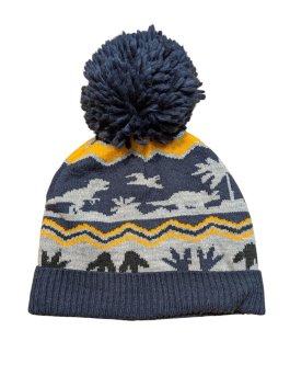 Zimní čepice s bambulí pro kluky secondhand 