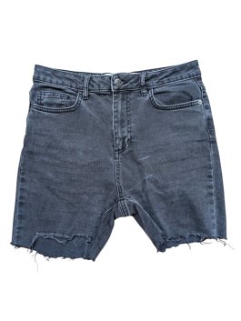 Černé džínové kraťasy pro holky secondhand Denim