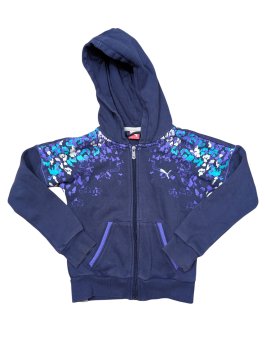 Tmavá mikina pro holky secondhand Puma