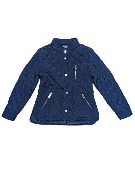 Tmavá bunda teplejší pro holky secondhand Zara