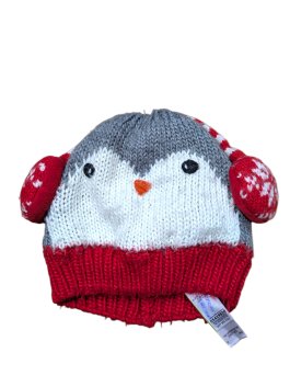 Zimní čepice tučňák pro holky secondhand M&S