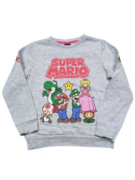 Šedá mikina Super Mario pro holky secondhand George