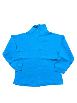 Modré triko s rolákem  pro kluky