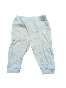 Světlé kalhoty s medvídky pro kluky secondhand mothercare