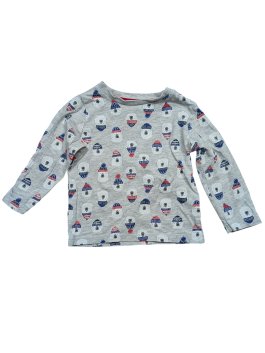 Šedé triko s medvídky pro kluky secondhand TU