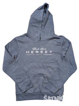 Šedá mikina s nápisem pro holky secondhand Hershey