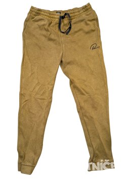 Hnědé pevné teplákové kalhoty pro kluky secondhand River Island