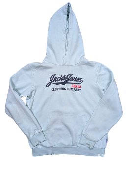 Světle modrá mikina pro kluky secondhand Jack&Jones