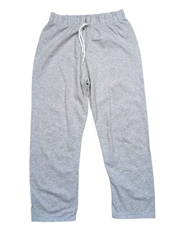 Slabé šedé tepláky široké pro holky secondhand