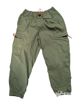 Zelené teplé kalhot jogger pro kluky H&M