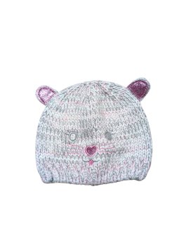 Pletená zimní čepice kočička pro holky secondhand little dreamers