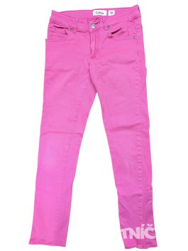 Růžové džíny pro holky secondhand Cubus