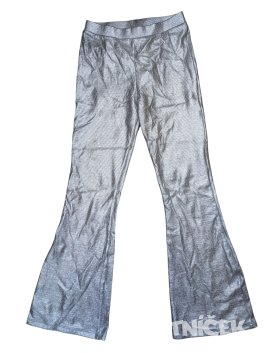 Stříbrné elasťáky pro holky outlet TU