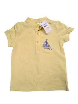 Žlutá polokošile s obrázkem pro kluky outlet pepco