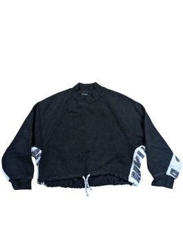 Černo bílá mikina pro holky secondhand Next