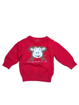 Červený svetr pro kluky secondhand Next