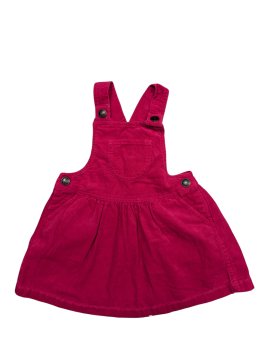 Manšestrové šaty růžové pro holky secondhand mothercare