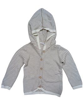 Slabý pruhovaný svetr pro kluky secondhand Ergee