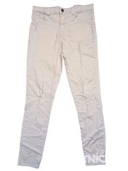 Světle růžové skinny džíny pro holky secondhand Denim