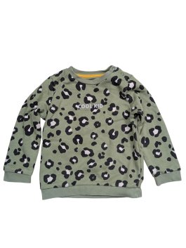 Zelená mikina se vzorem pro holky secondhand F&F