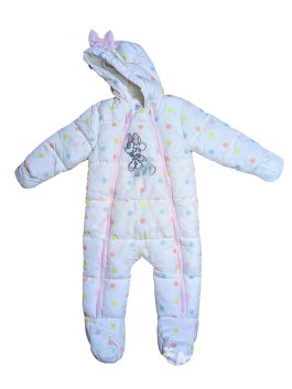 Puntíkovaná zimní kombinéza pro holky secondhand Disney